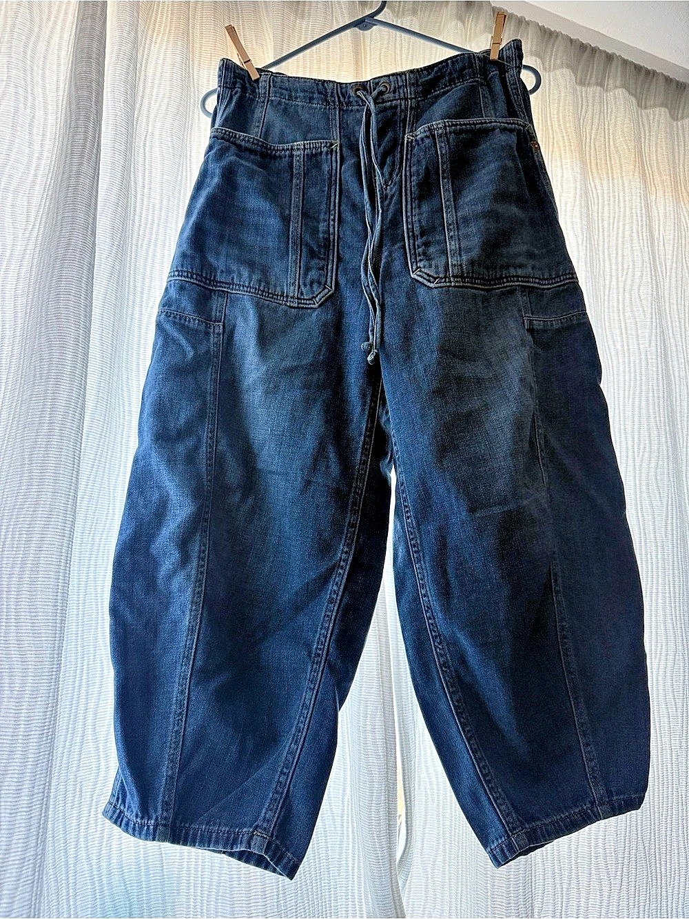 We the Free People Silverton Puddle barrel jeans